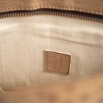 Ostrich-Texture Leather Clutch Bag - Image 3